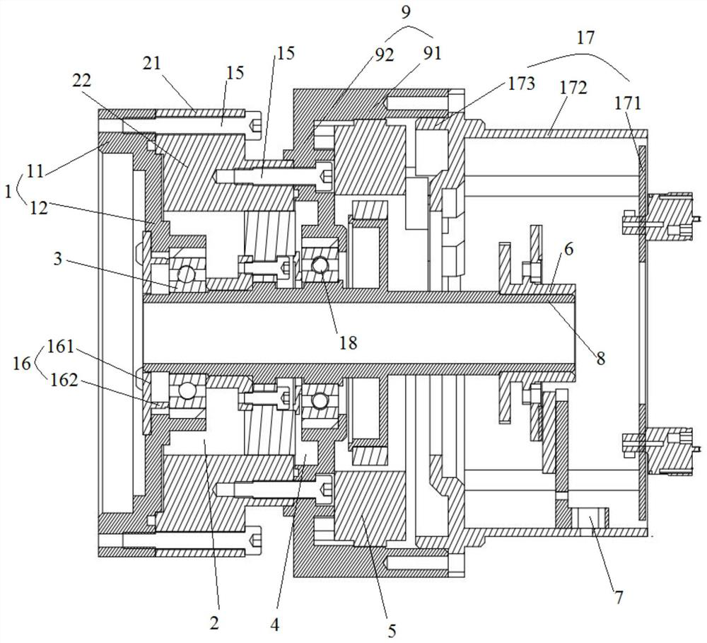 Execution joint integrated structure for exoskeleton robot joints