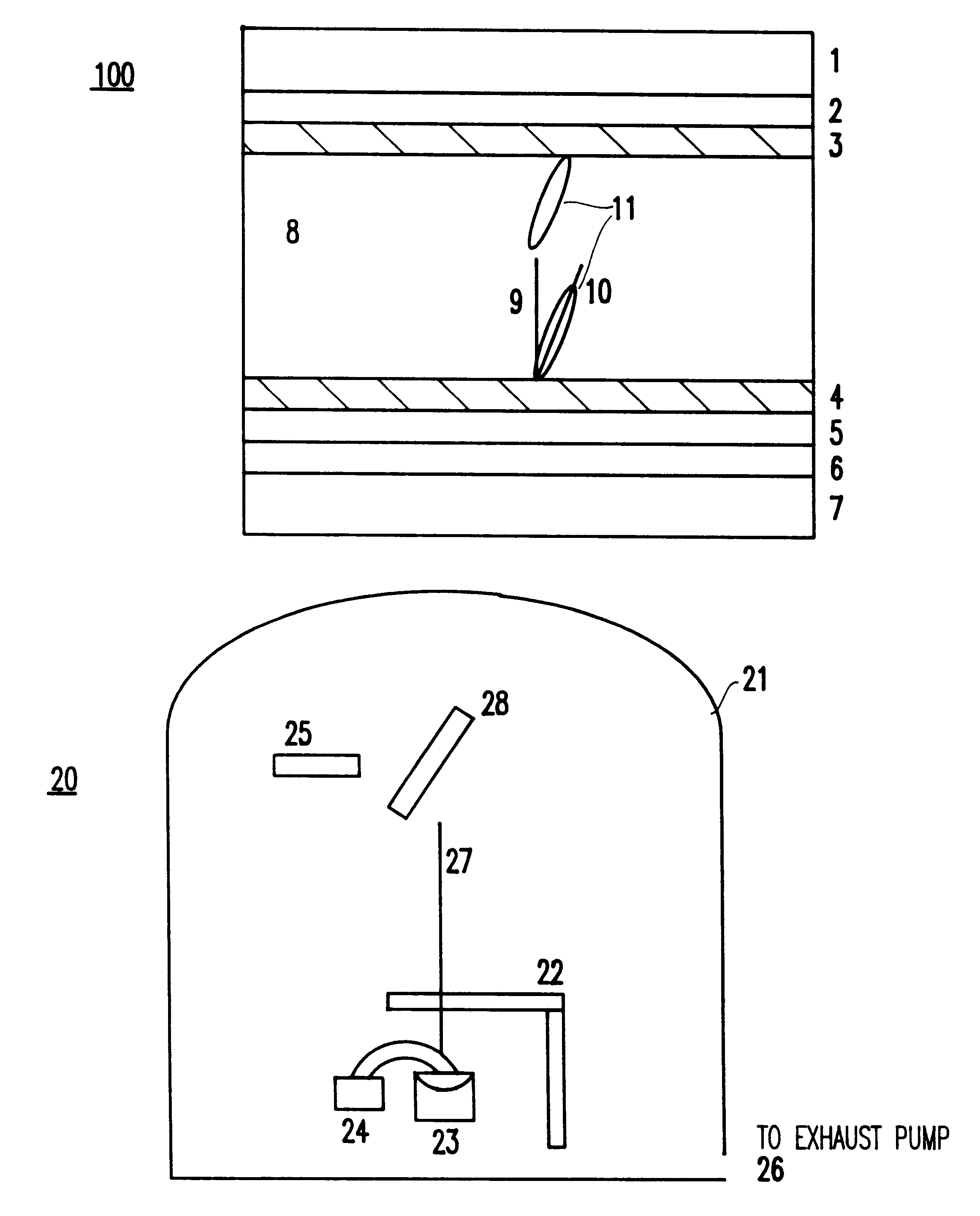 Method of homeotropic alignment or tilted homeotropic alignment of liquid crystals by single oblique evaporation of oxides and liquid crystal display device formed thereby