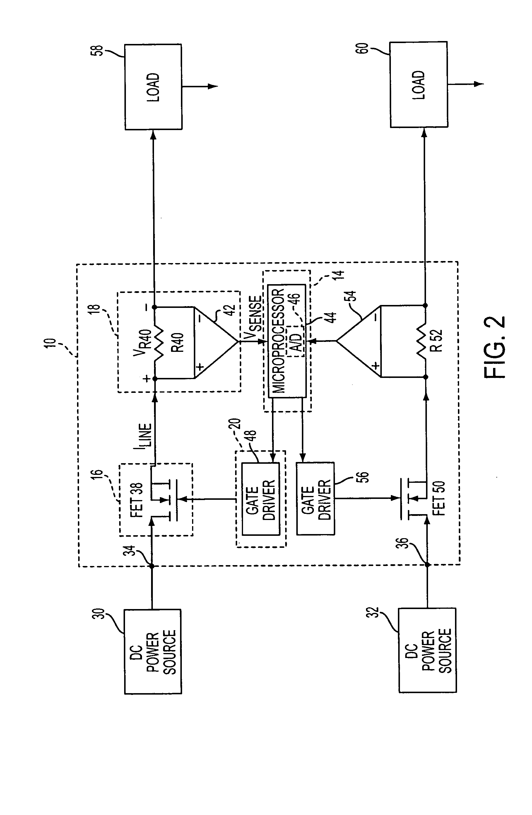 Digital current limiter