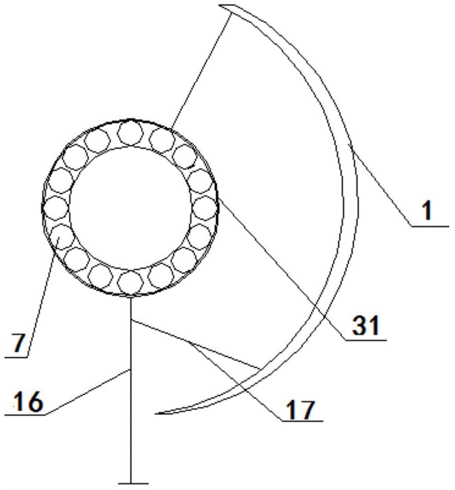 Air conditioning system capable of combining dew point evaporative cooling and solar combined heat and power generation