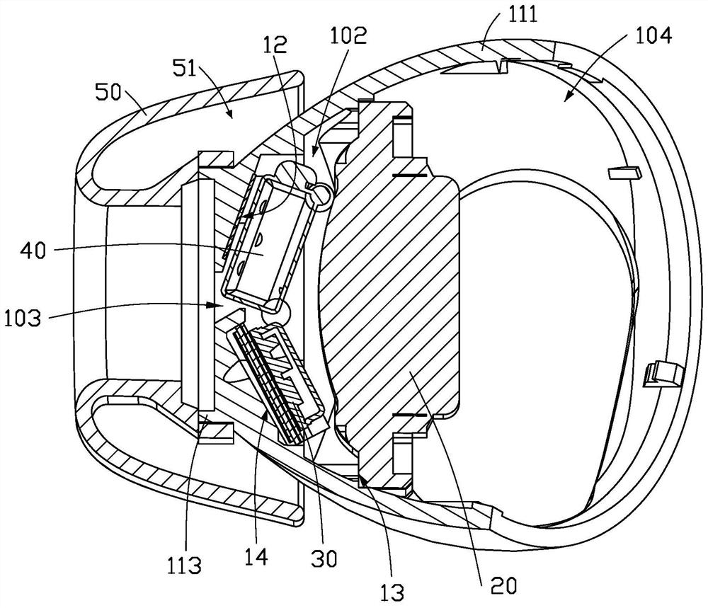 Wireless noise reduction earphone