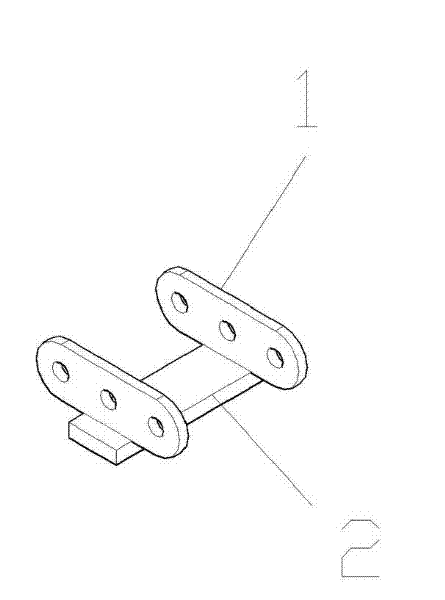 Chained steel tube opening butting device and steel tube butting method