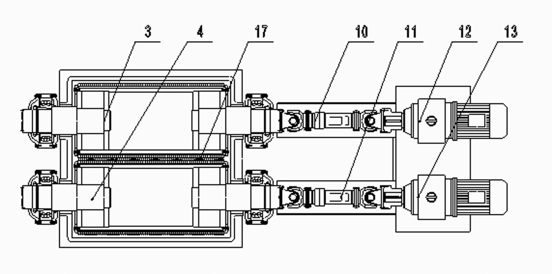 Over thick wood chip crusher