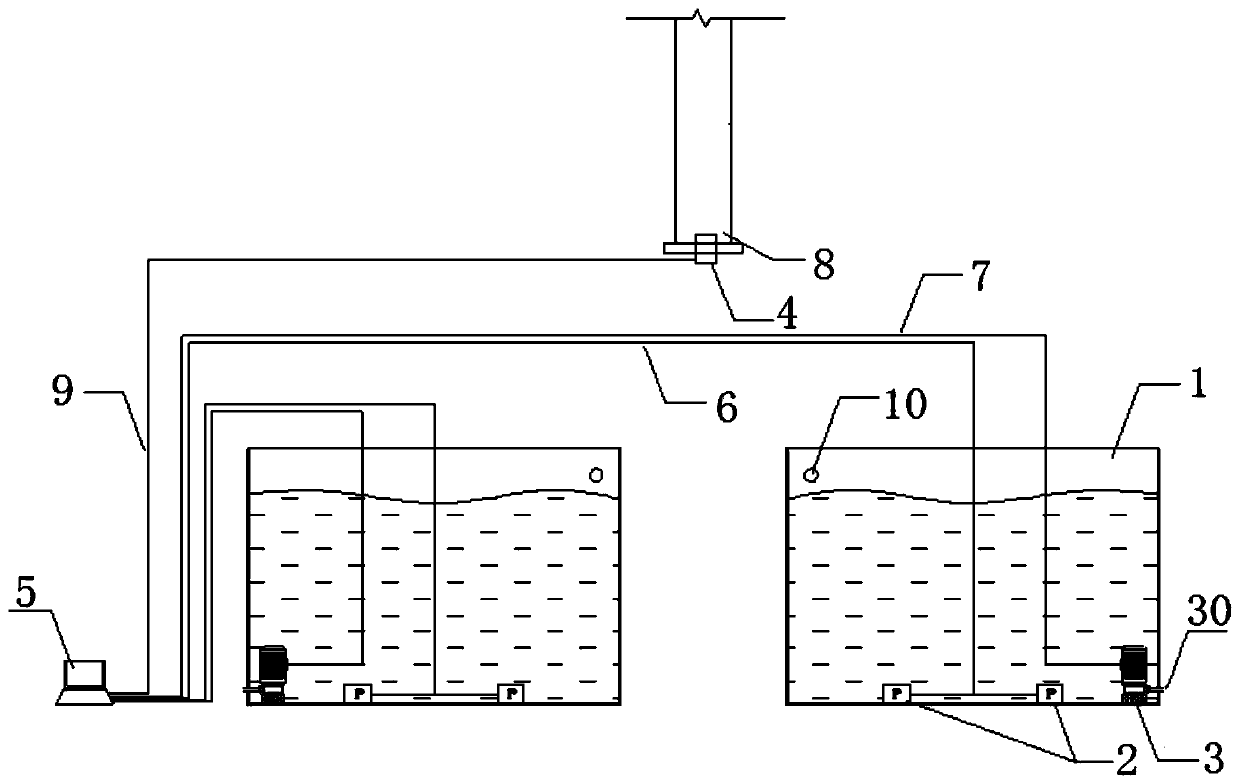 Counterweighting and unloading automatic adjusting system for closure section construction and construction adjusting method thereof