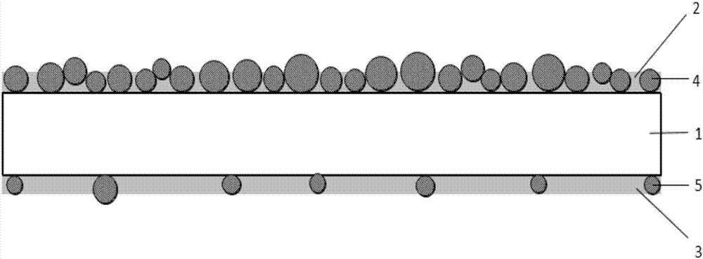 Anti-scratching diffusion film and method for preparing the same