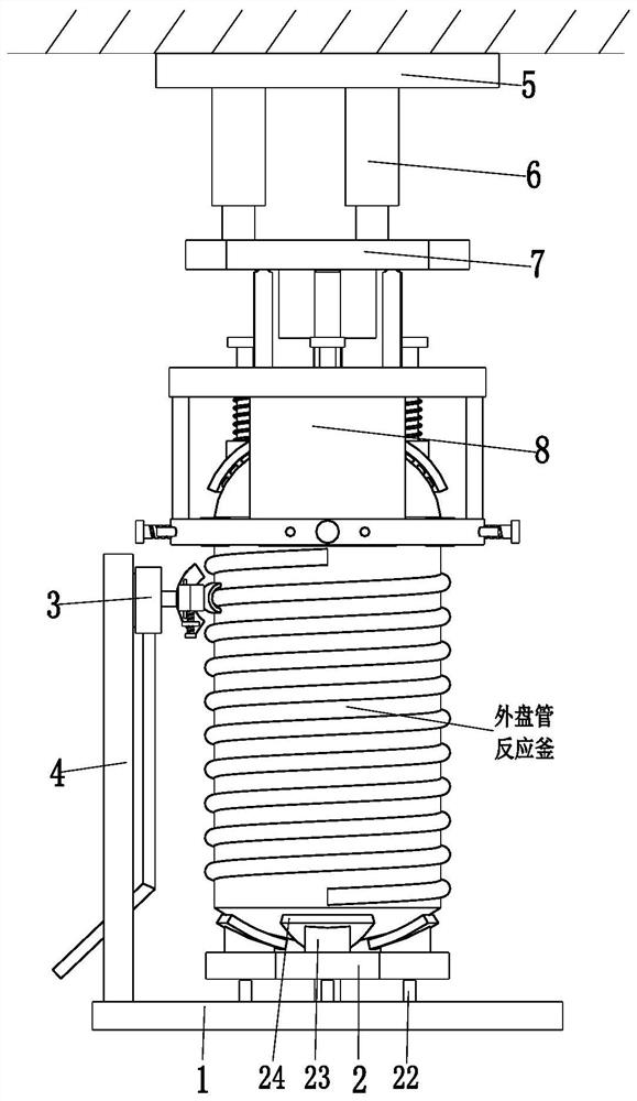 Chemical reaction kettle surface anti-corrosion treatment equipment