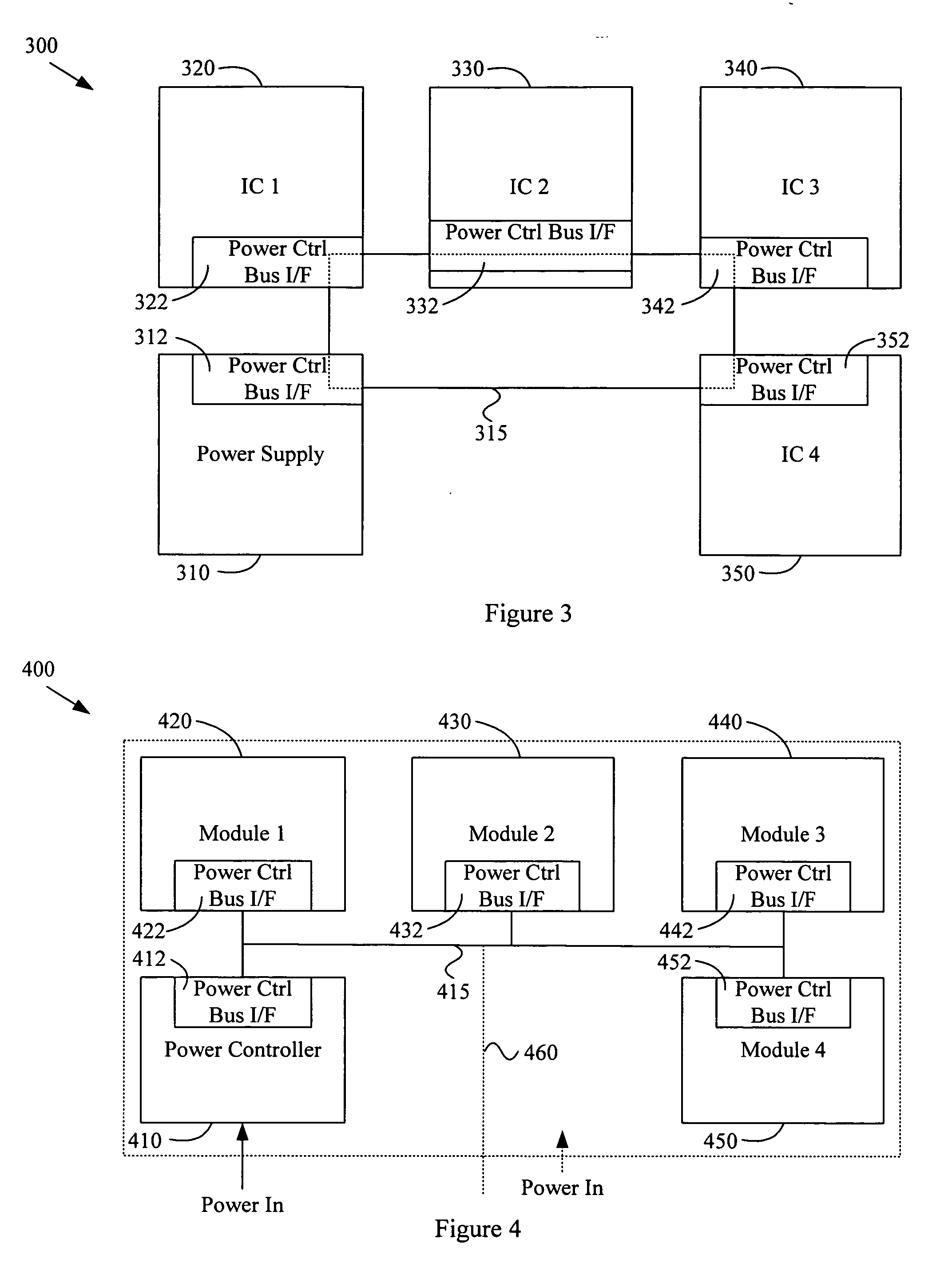 Power control bus