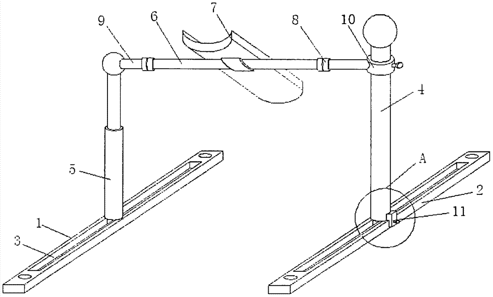 An operating room nursing device