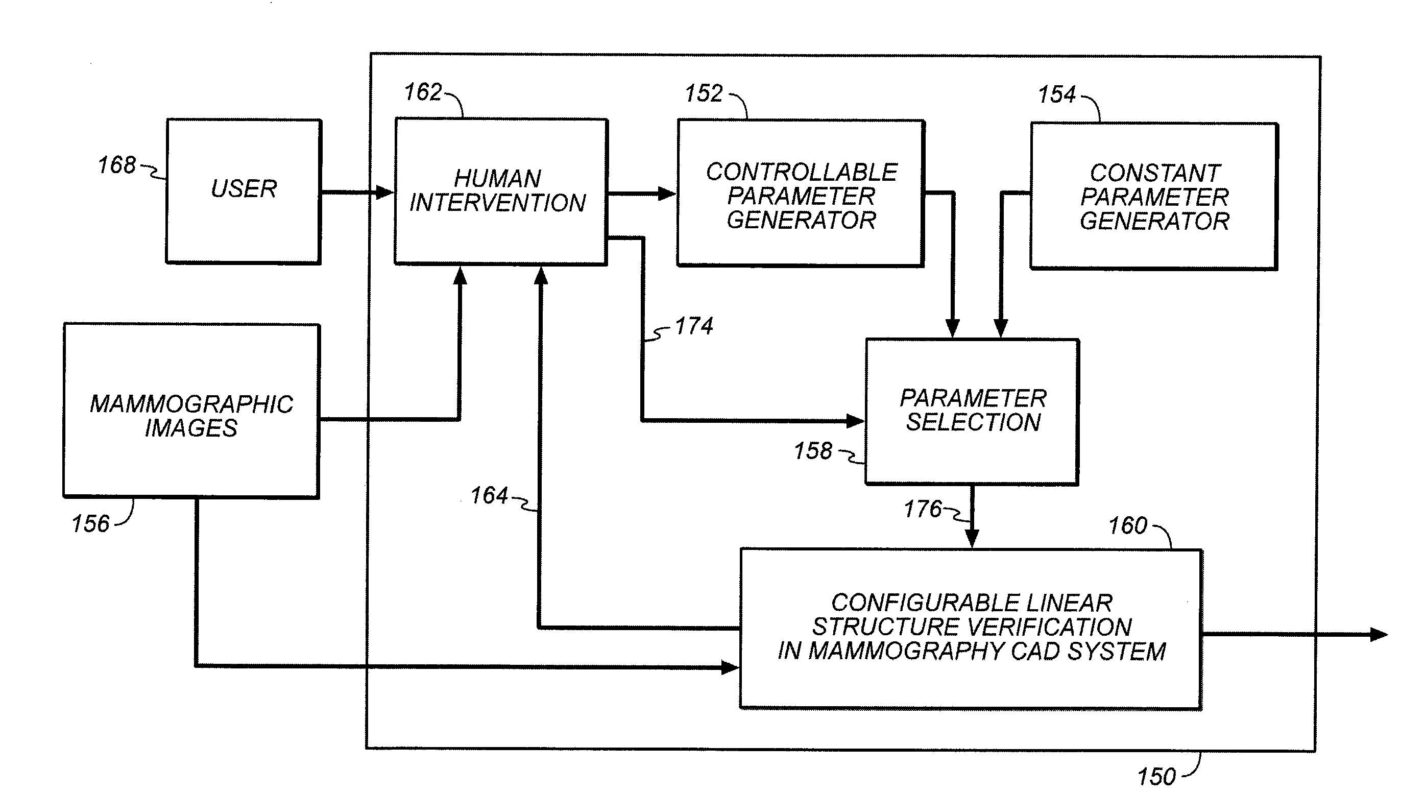 Linear structure verification in medical applications