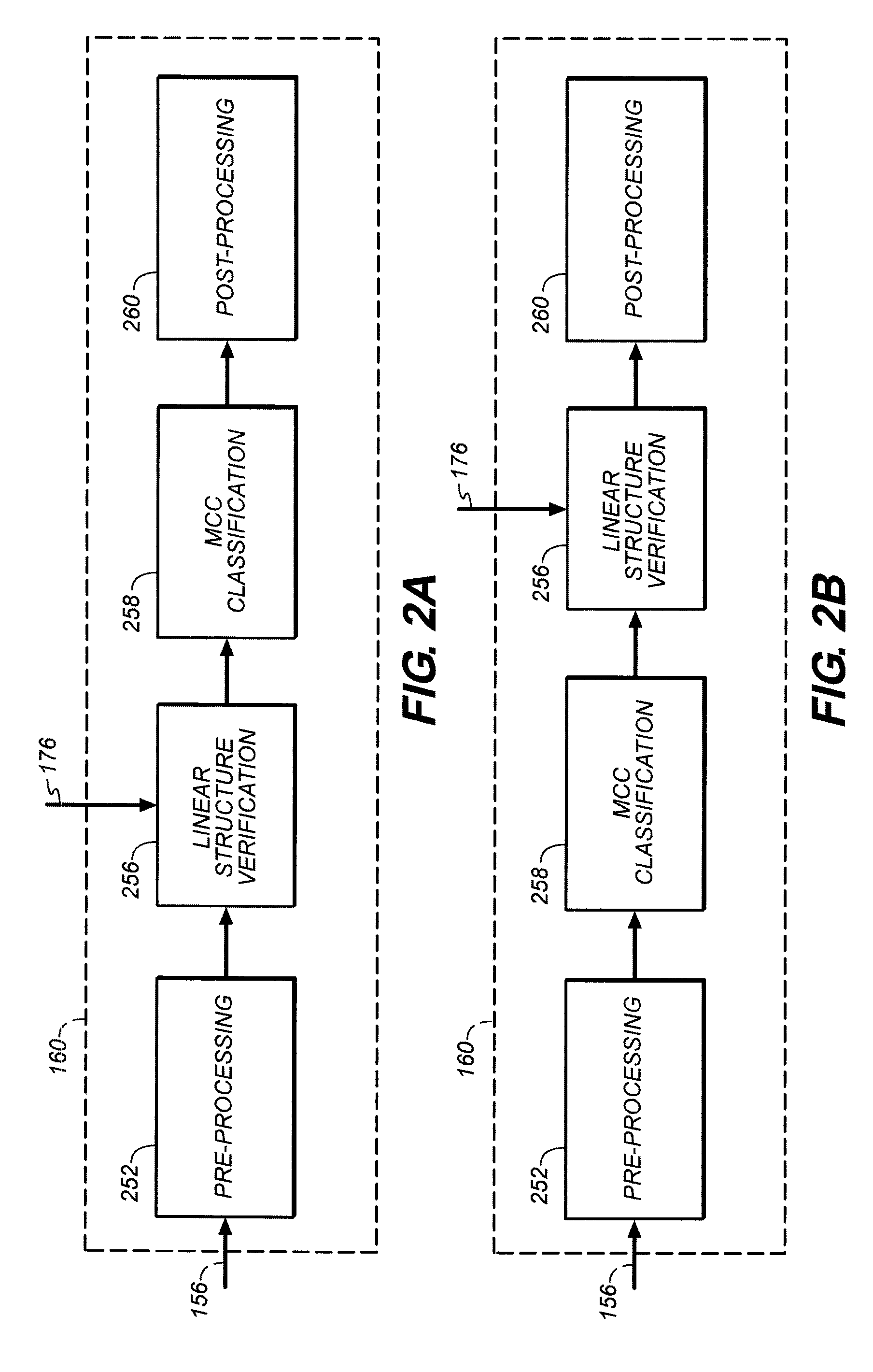 Linear structure verification in medical applications