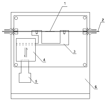 FBG (fiber bragg grating) stay cable force monitoring sensor based on frequency method, and sensing method