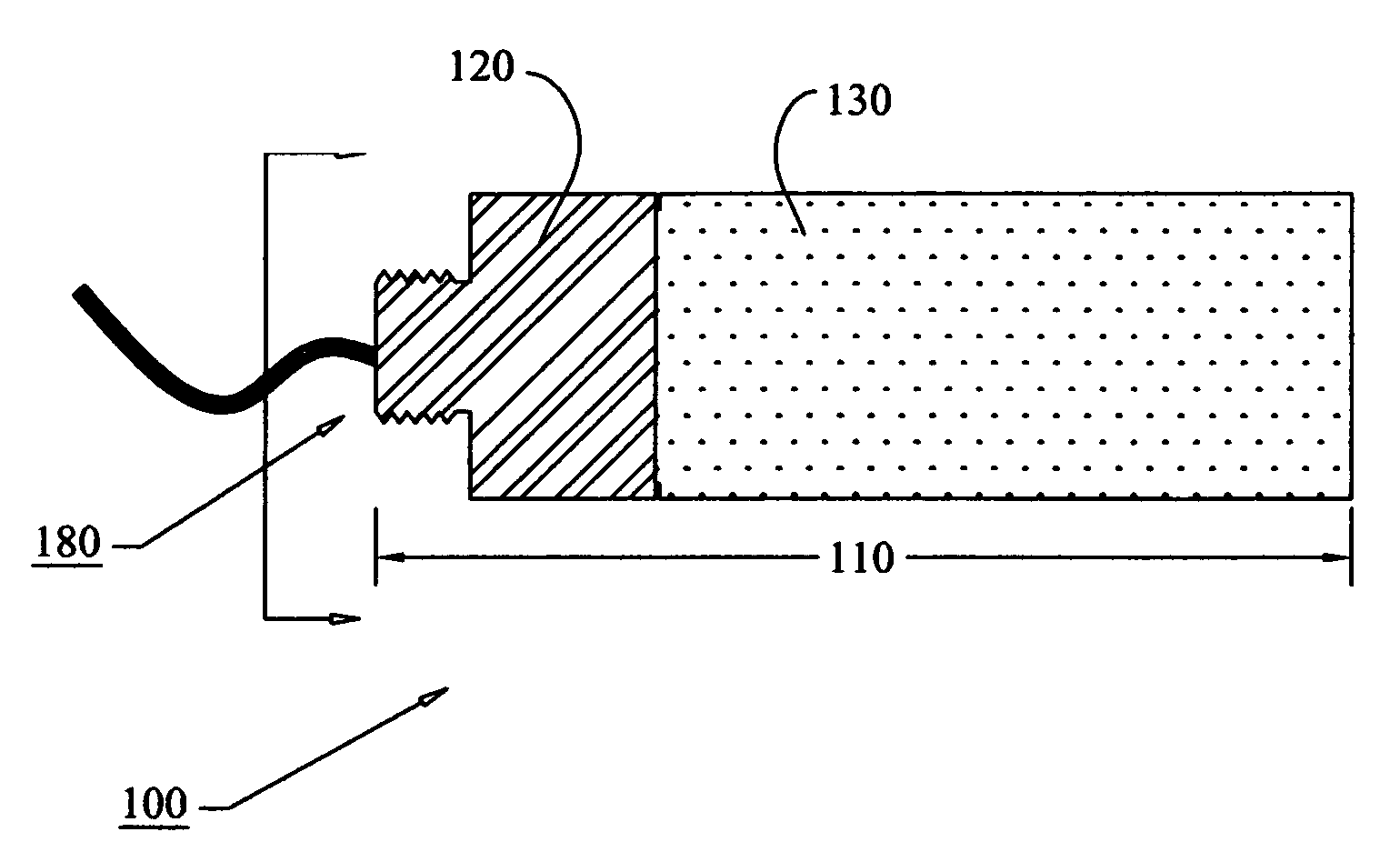 Wireless communication device with internal antenna system for use in hazardous locations