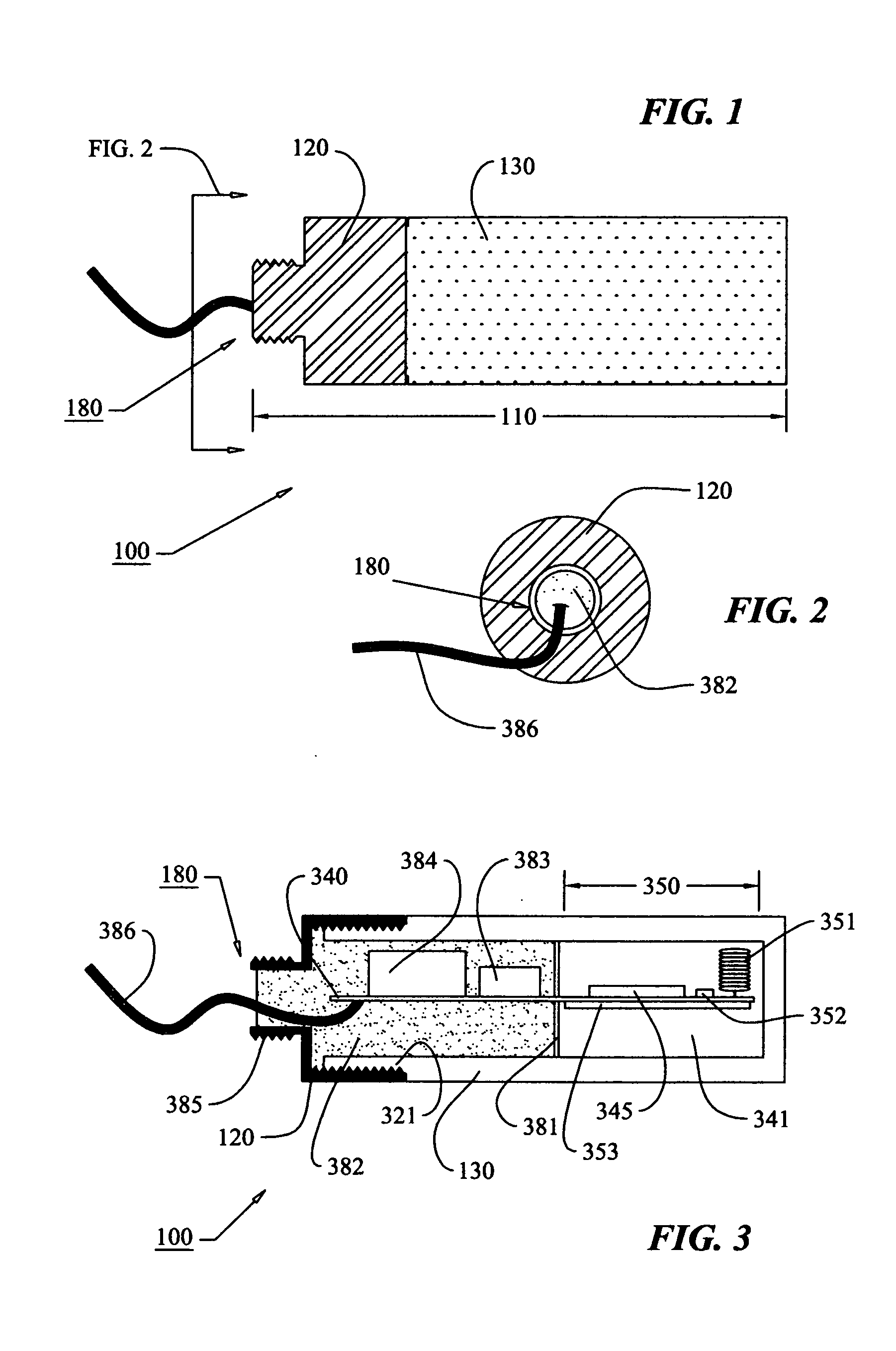 Wireless communication device with internal antenna system for use in hazardous locations