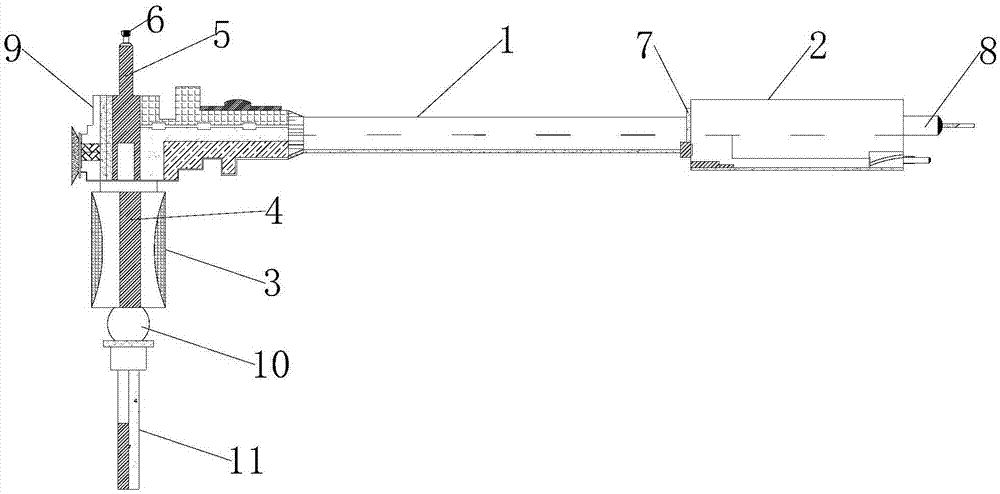 Photoelectric detection device with positioning function