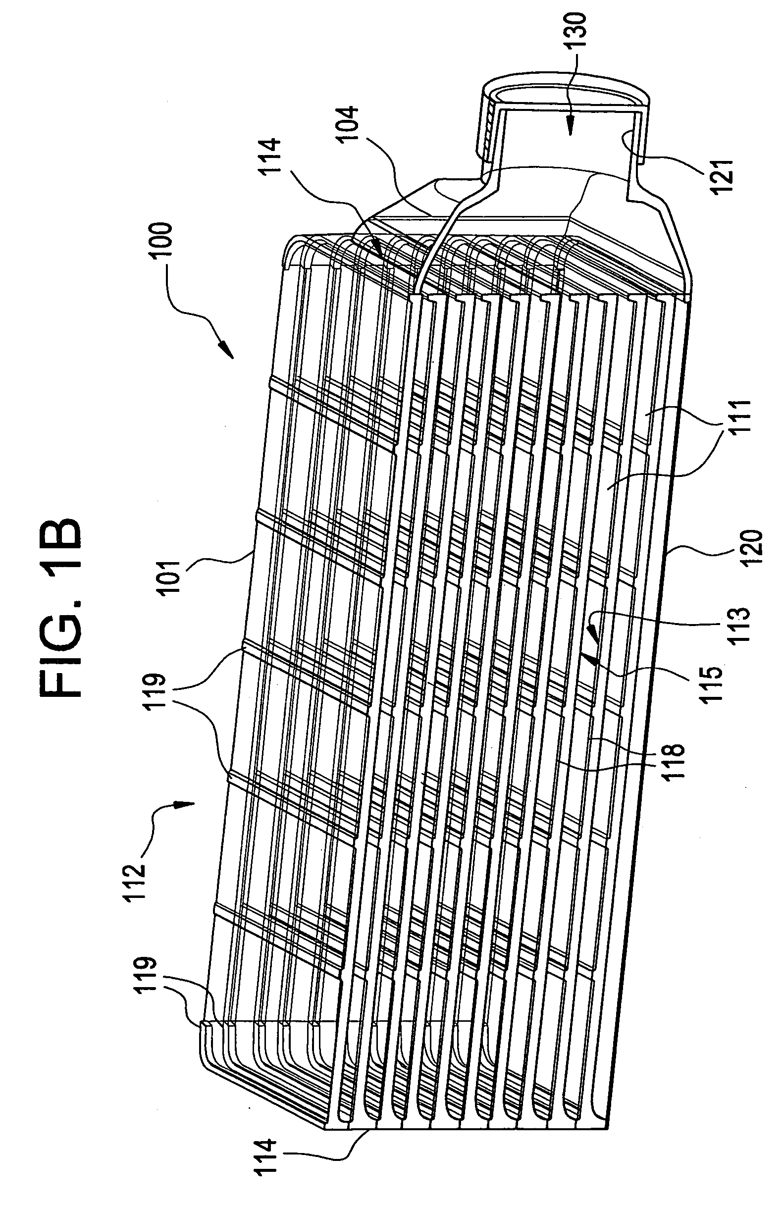 Multilayered cell culture apparatus