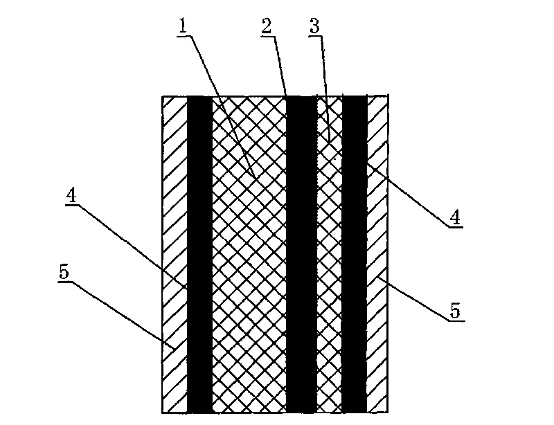 High speed train damping sound insulation sheet material and manufacturing method thereof