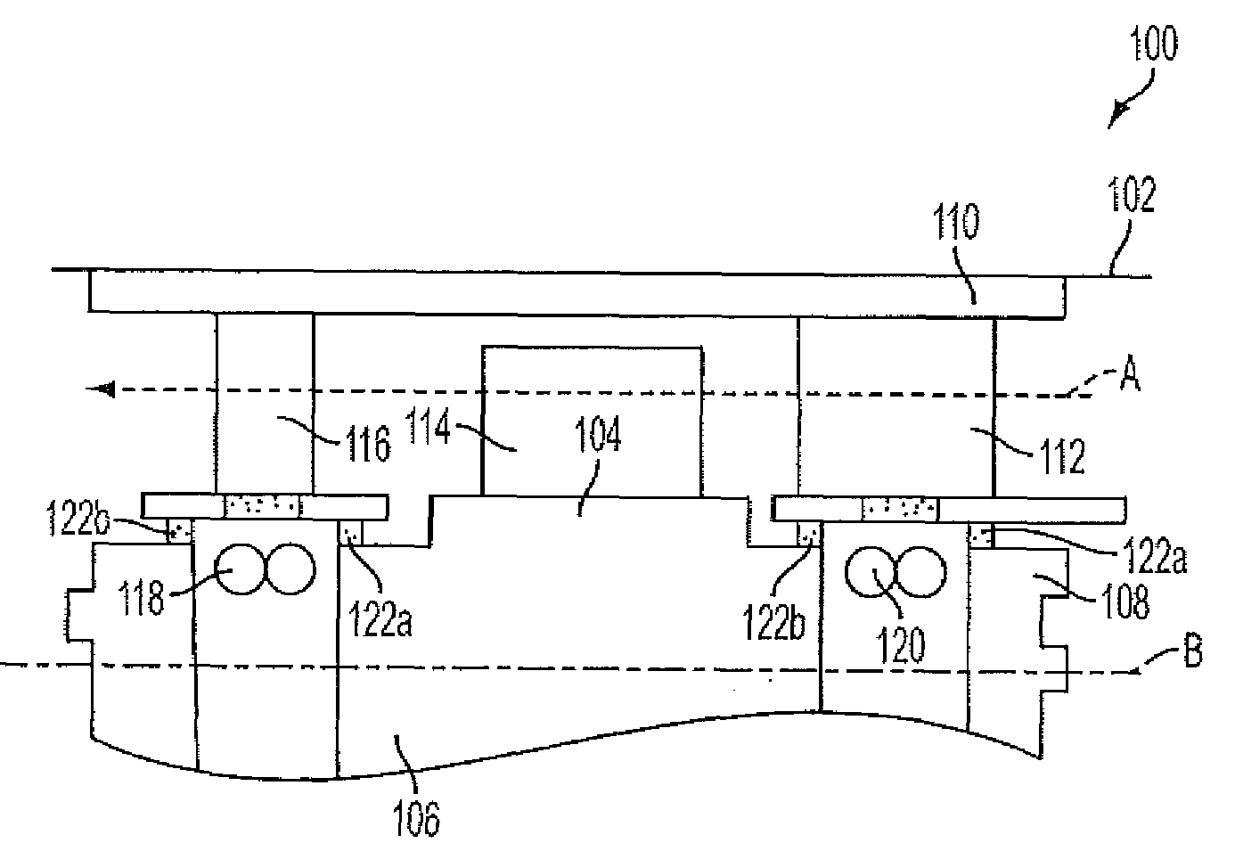 Drill string with modular motor units