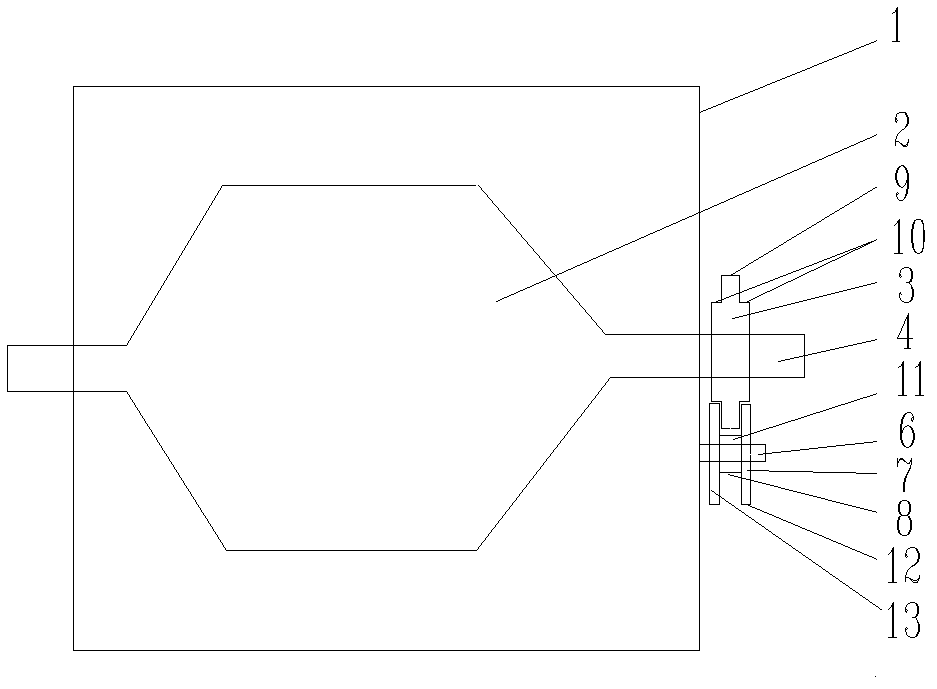 Supporting wheel device for the furnace tank of the tilting drum type resistance rotary furnace