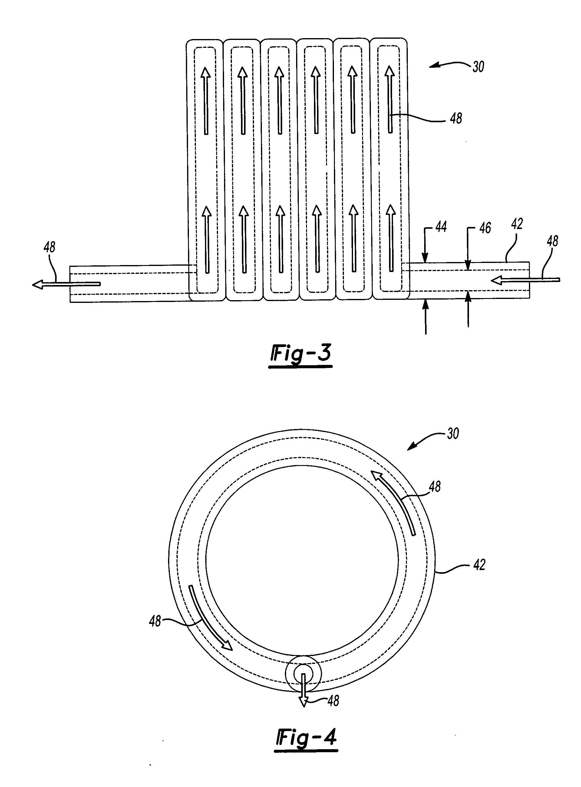 Paint circulation system with coiled back pressure regulator