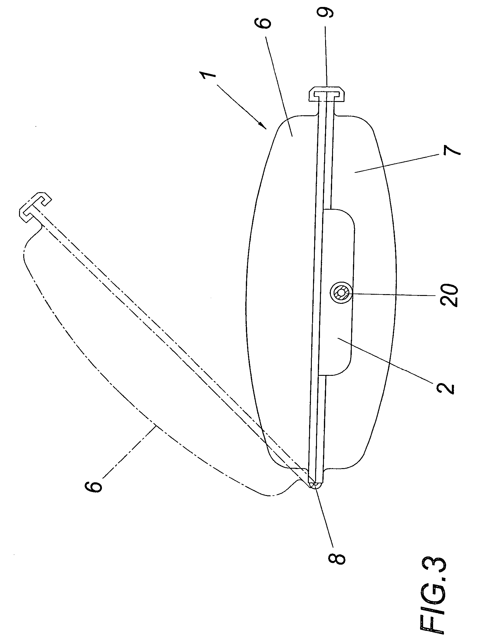 Device for the dosed delivery of a fluid