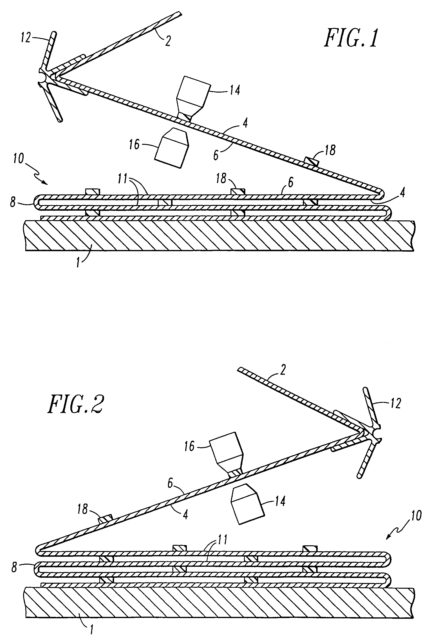 Pleated and cellular materials