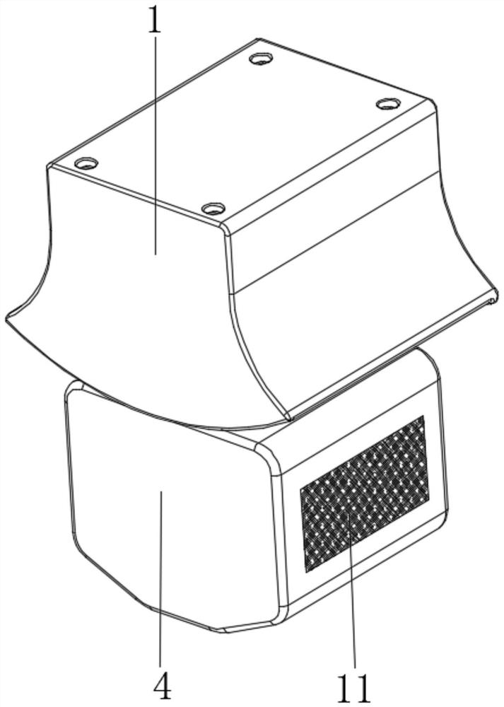 Supervision device for ideological and political learning of college students