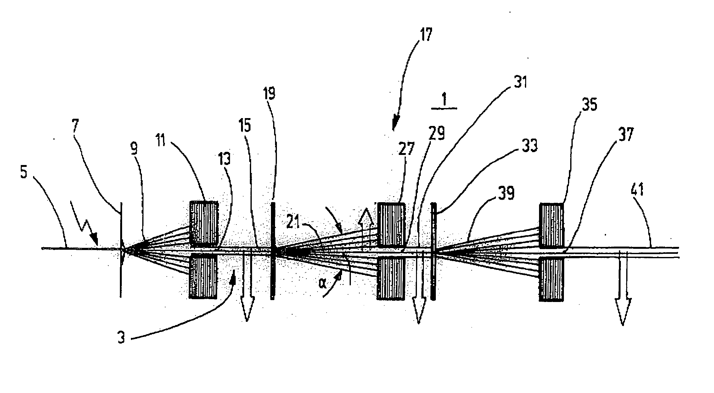 Energy filter device