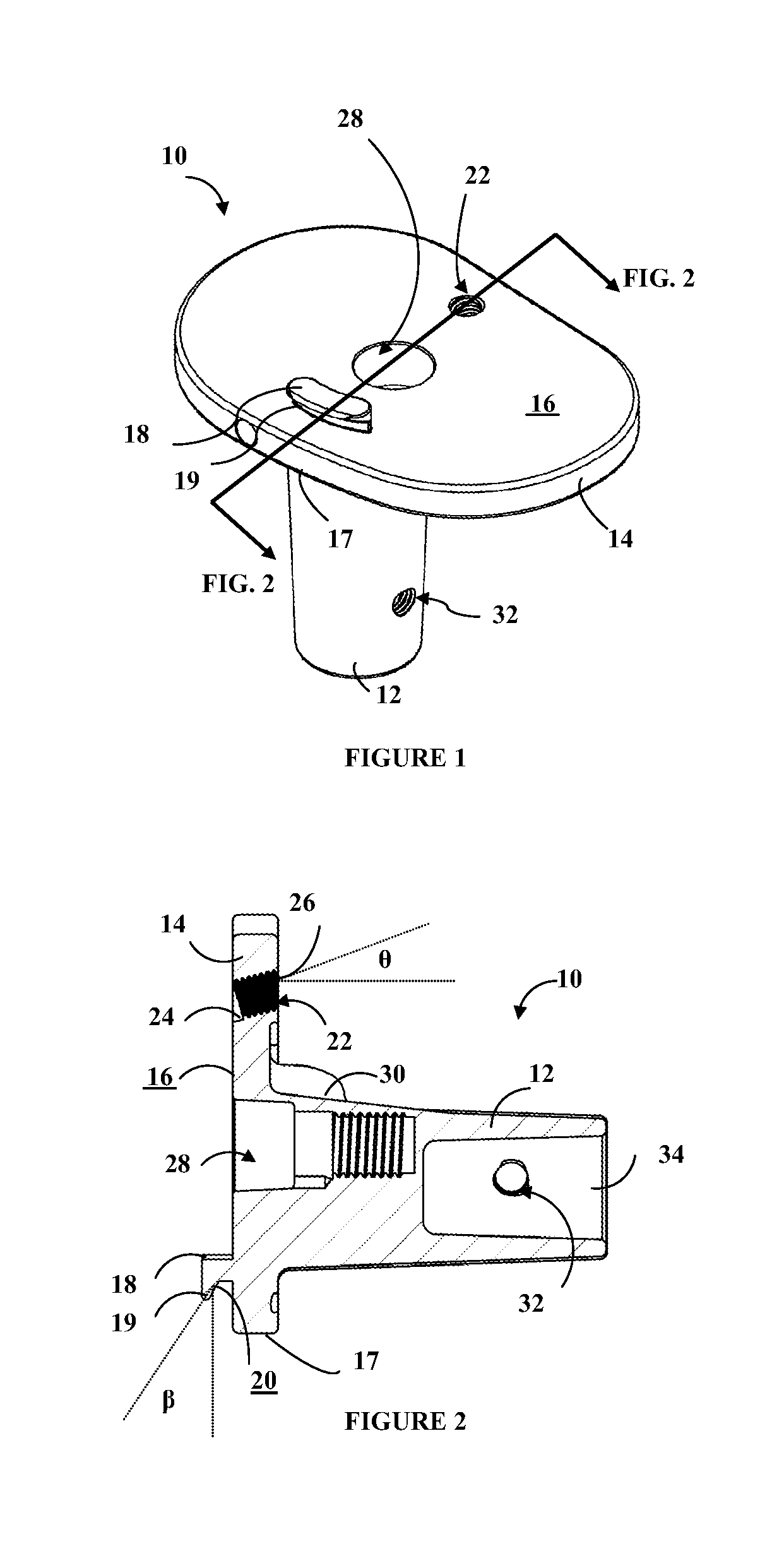 Orthopaedic implant system and fasteners for use therein