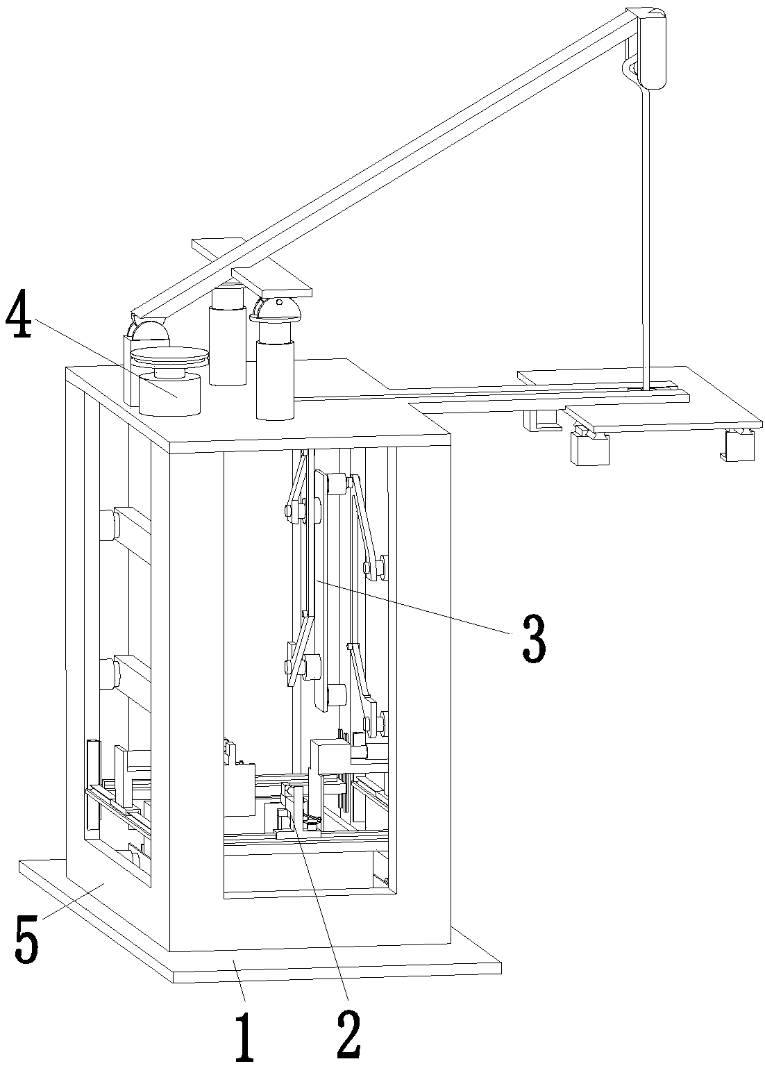 Equipment for installing outdoor communication machine