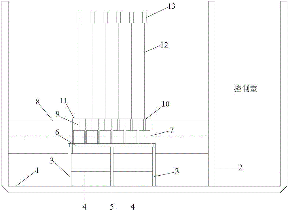 Tunnel sectioned excavation simulation device for three-dimensional centrifugal model test