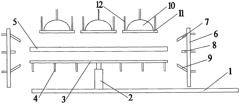 Graphene sheet paint spraying and drying device