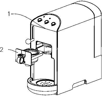 Material bag for beverage machine and beverage machine and material bag detecting identification method