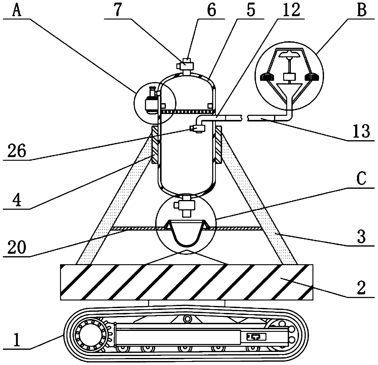 Zooplankton trapping device and using method thereof