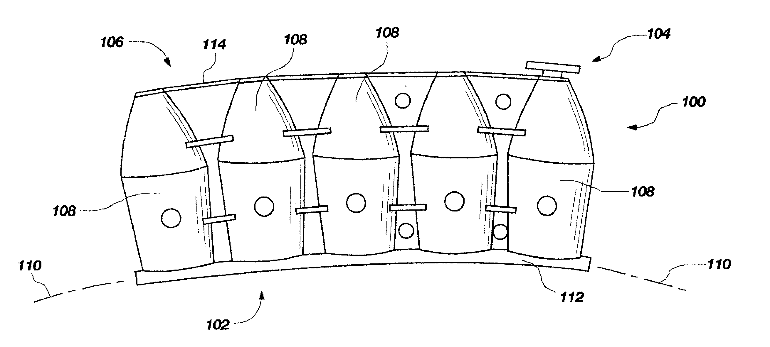 Led-powered dental operatory light