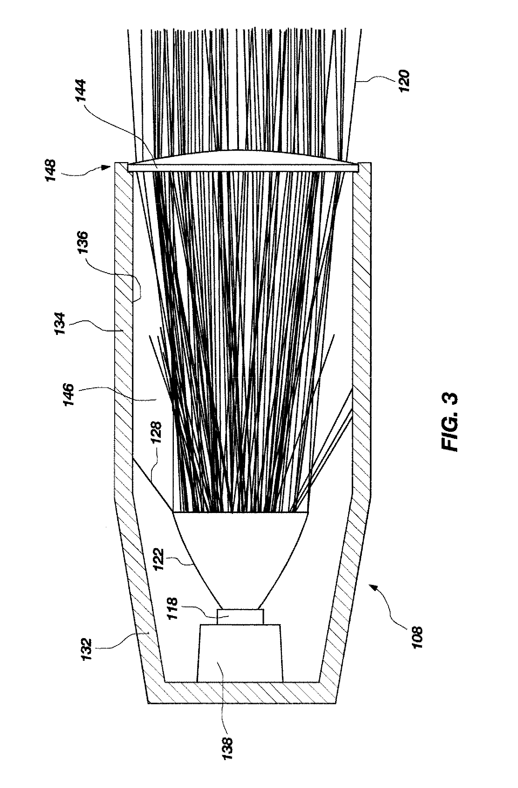 Led-powered dental operatory light