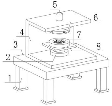 Part grinding device for mechanical production and using method thereof