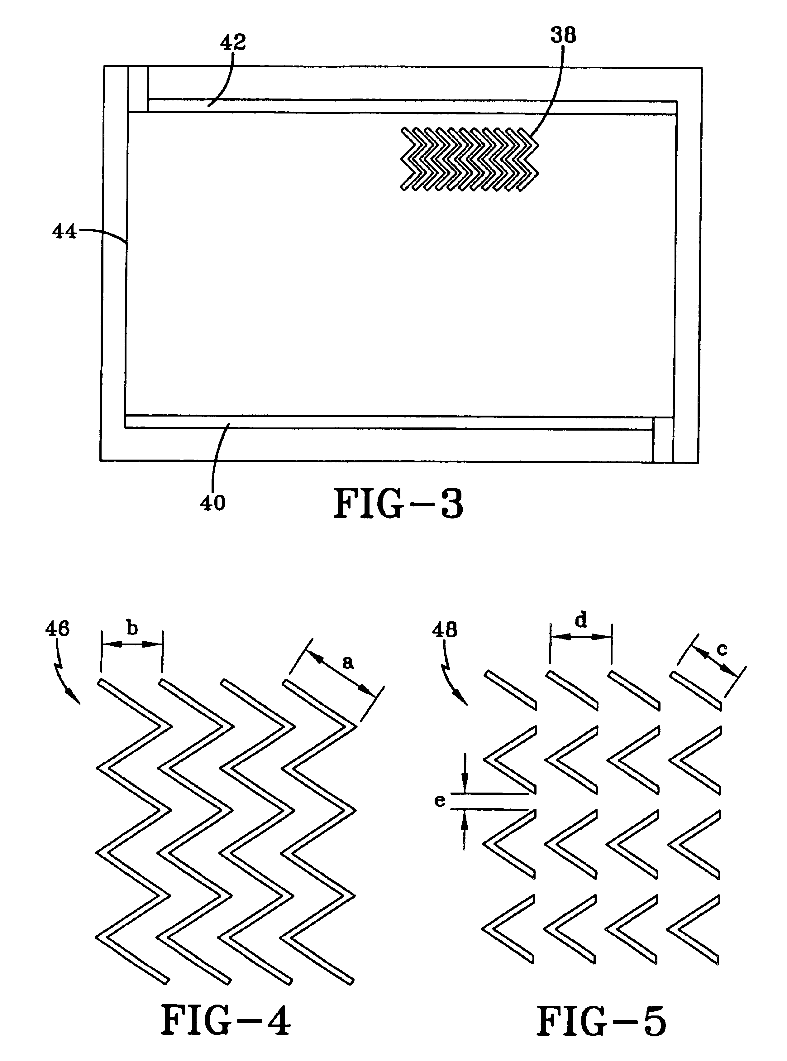 Sidelobe controlled radio transmission region in metallic panel