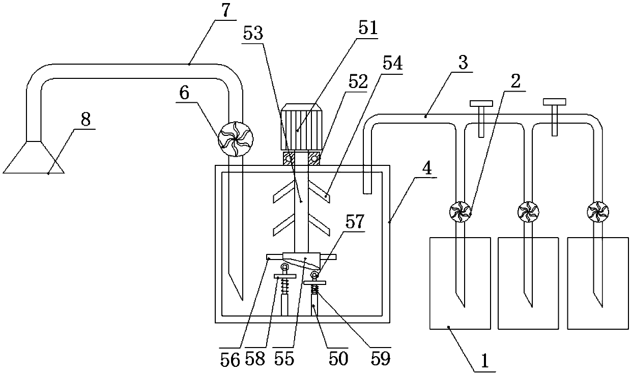 Automatic color matching machine for sunlight panel, and color matching process thereof