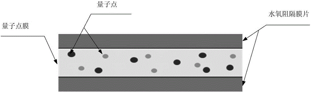 Quantum dot assembly as well as preparation method and application thereof