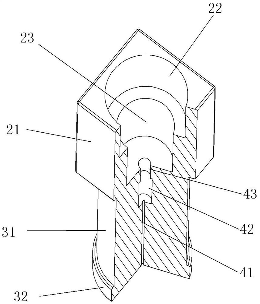 Electronic kiln feeding device and load bearing plate thereof