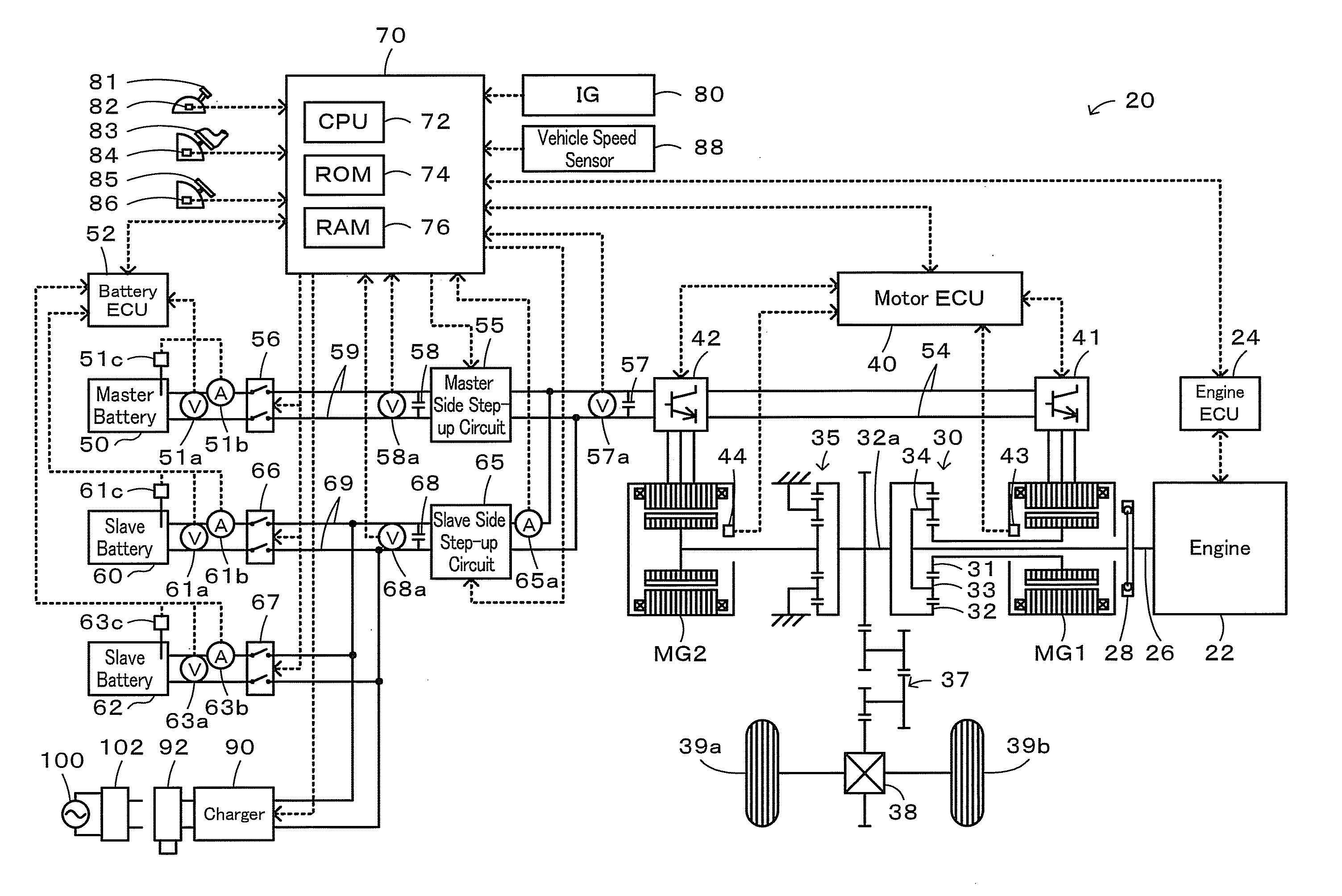 Hybrid vehicle and control method thereof