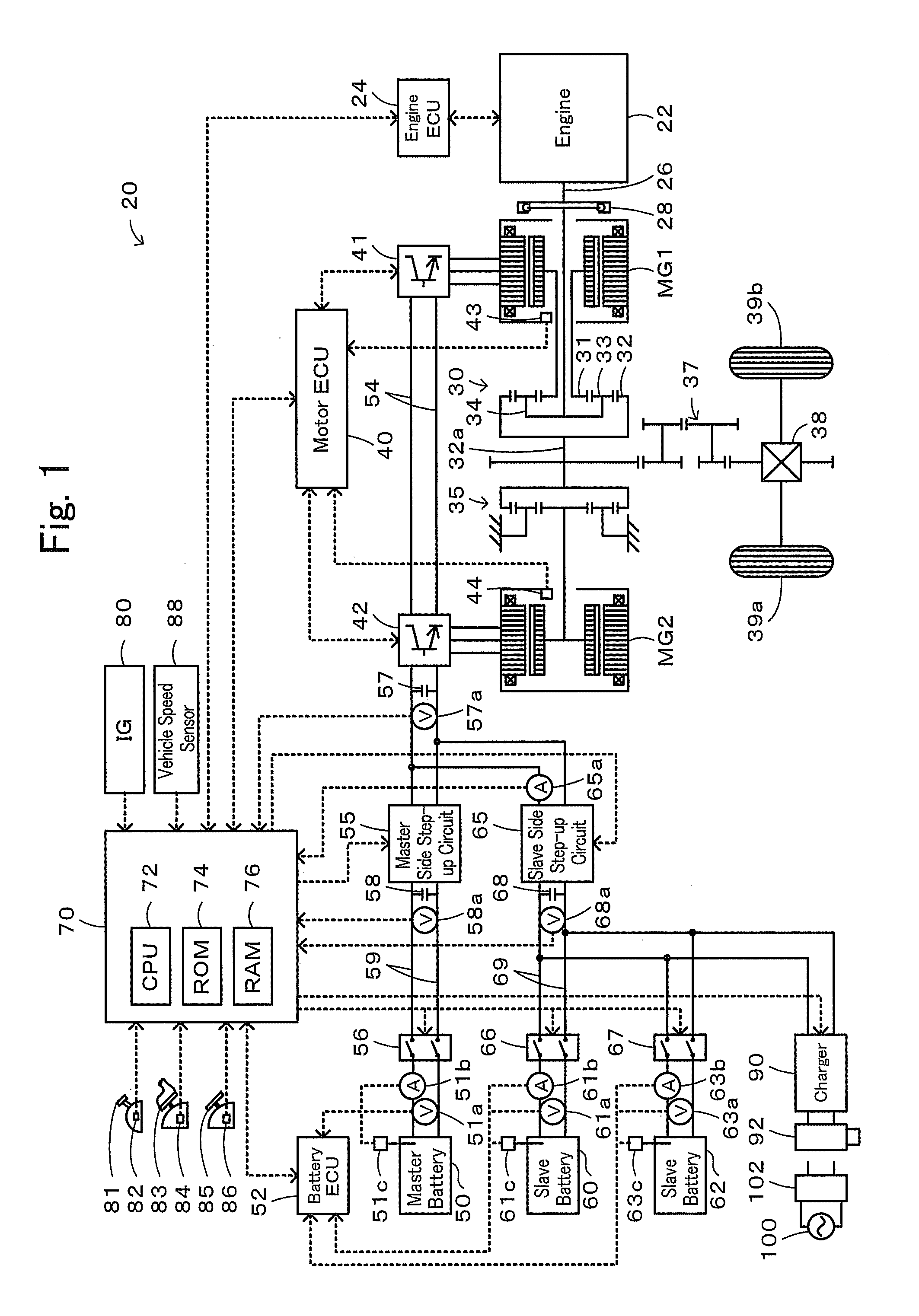 Hybrid vehicle and control method thereof