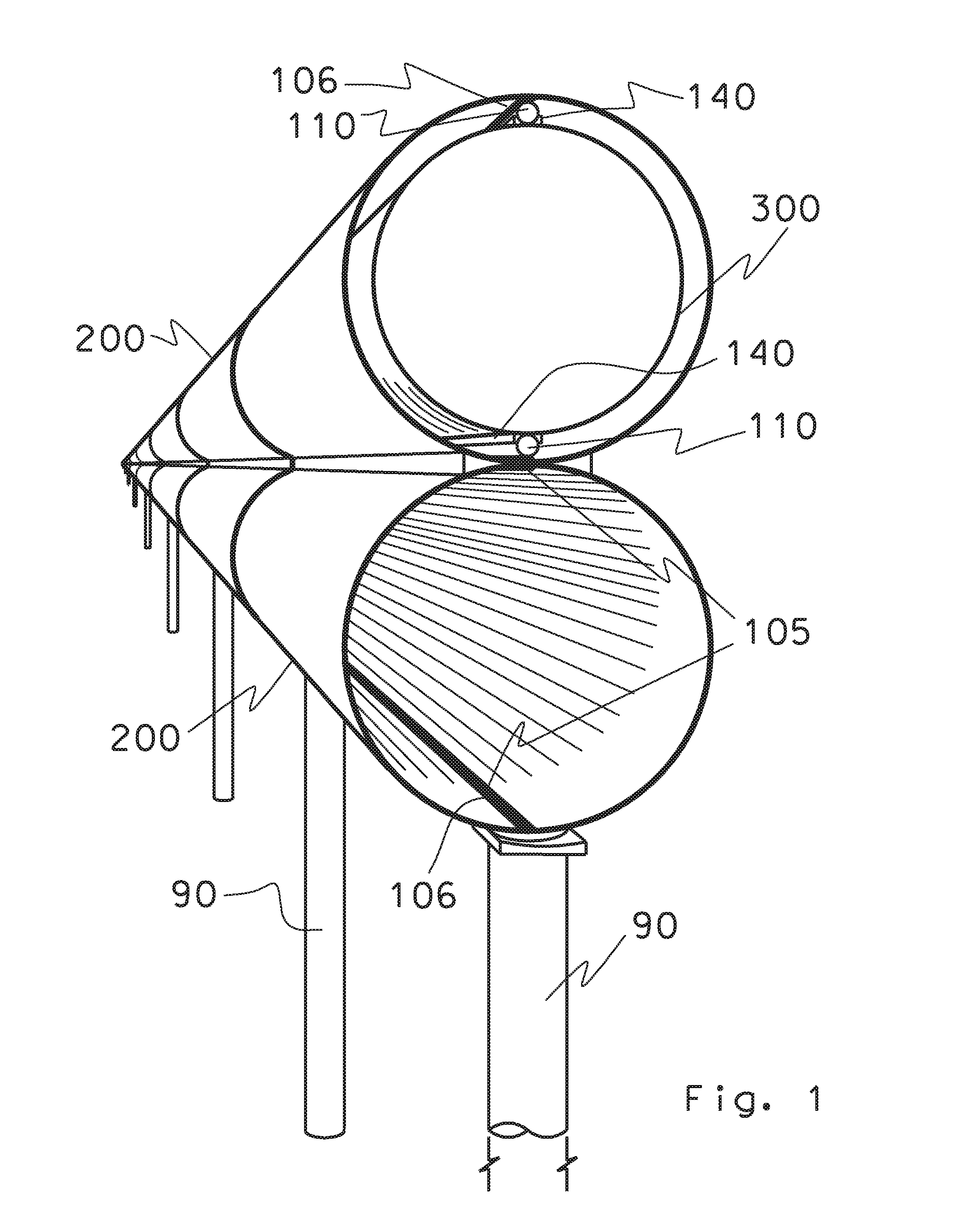 Evacuated tube transport system with improved cooling for superconductive elements