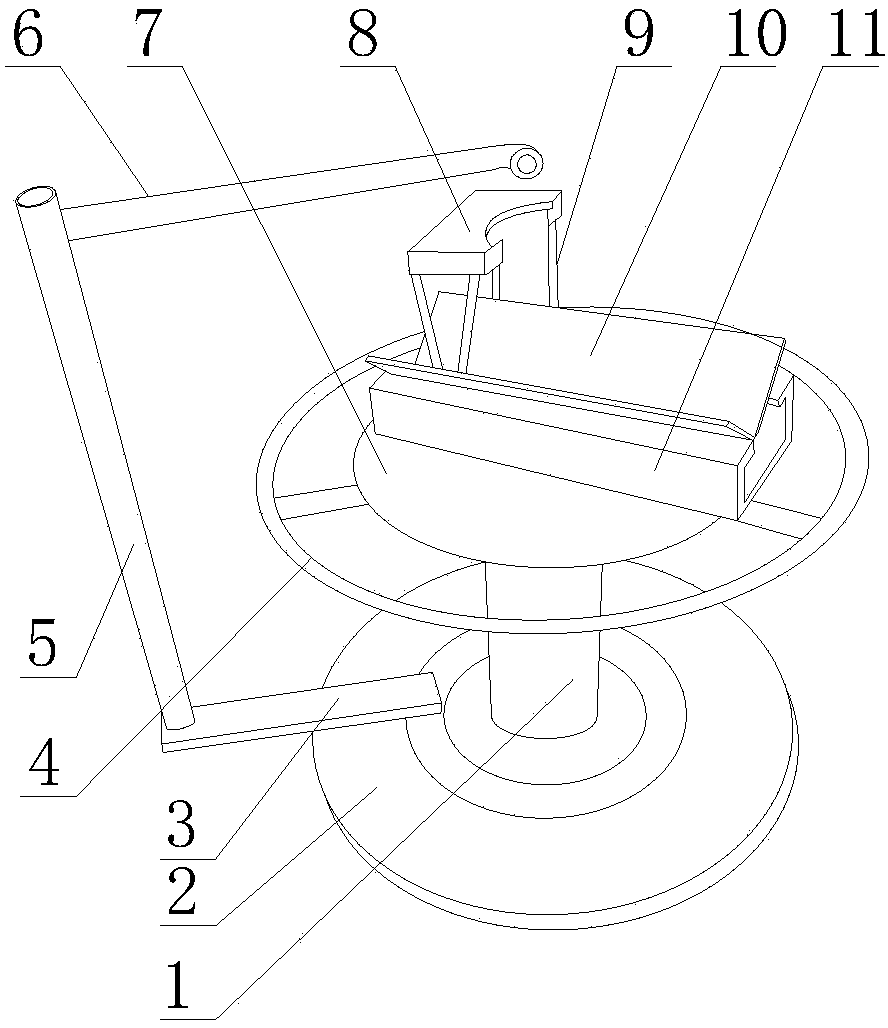 Gas cutting device for three-way workpiece end cap