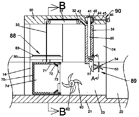 Water channel drainage gate based on hydraulic engineering