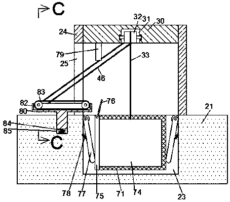 Water channel drainage gate based on hydraulic engineering