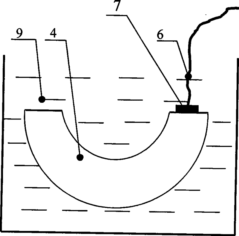 Method for producing titanium alloy artificial hip joint with abrasion-proof ceramic coat