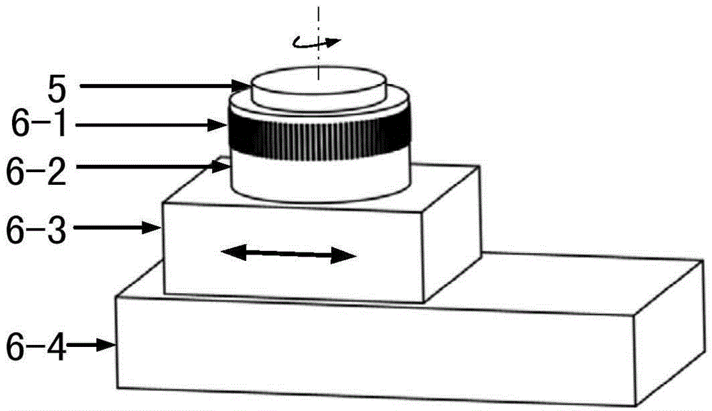 Method for high-speed rotation laser direct-writing arbitrary graph