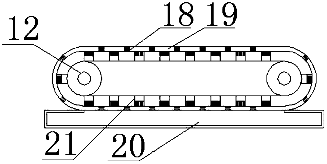 Track background plate based ore color sorter