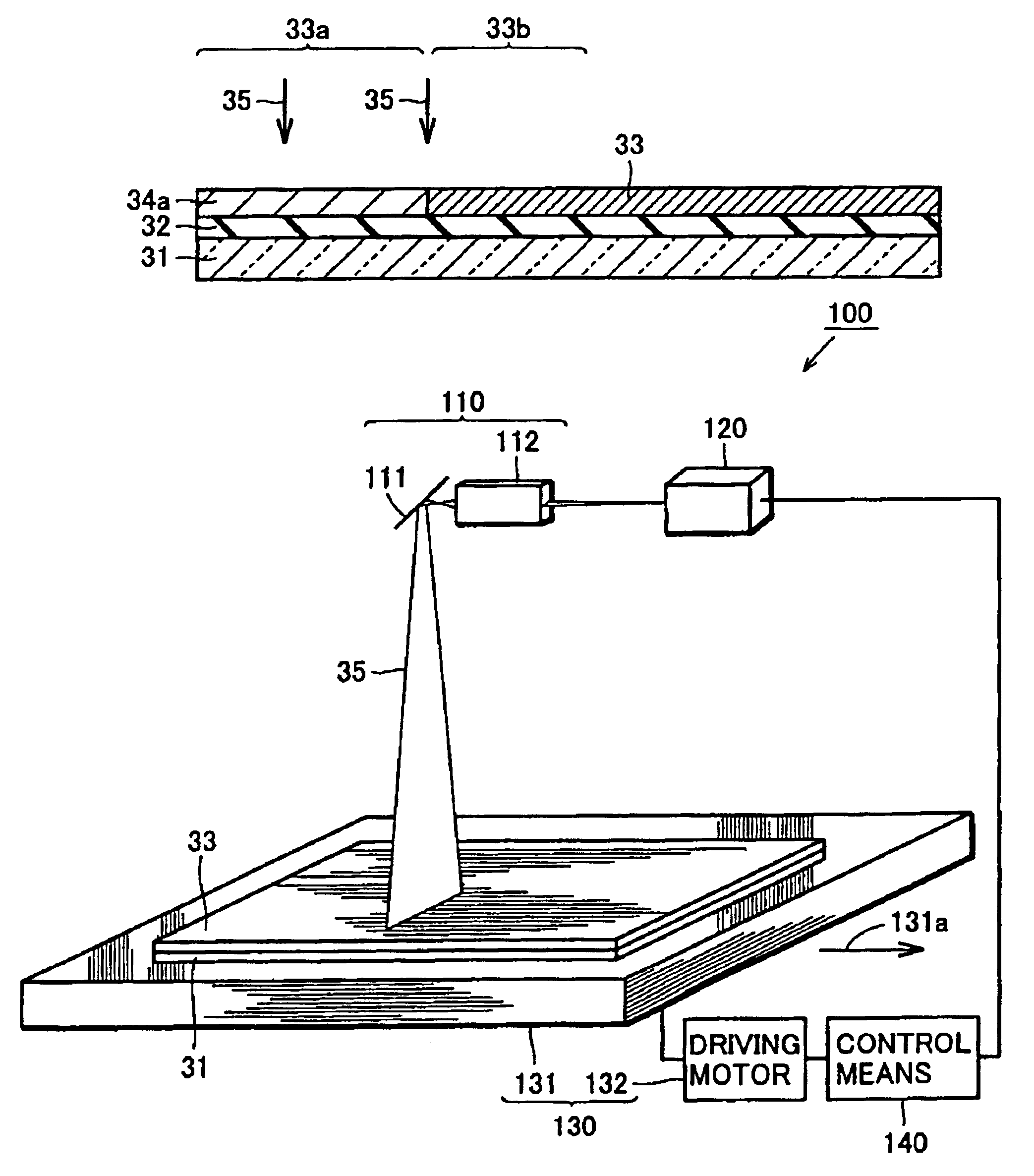 Process and unit for production of polycrystalline silicon film